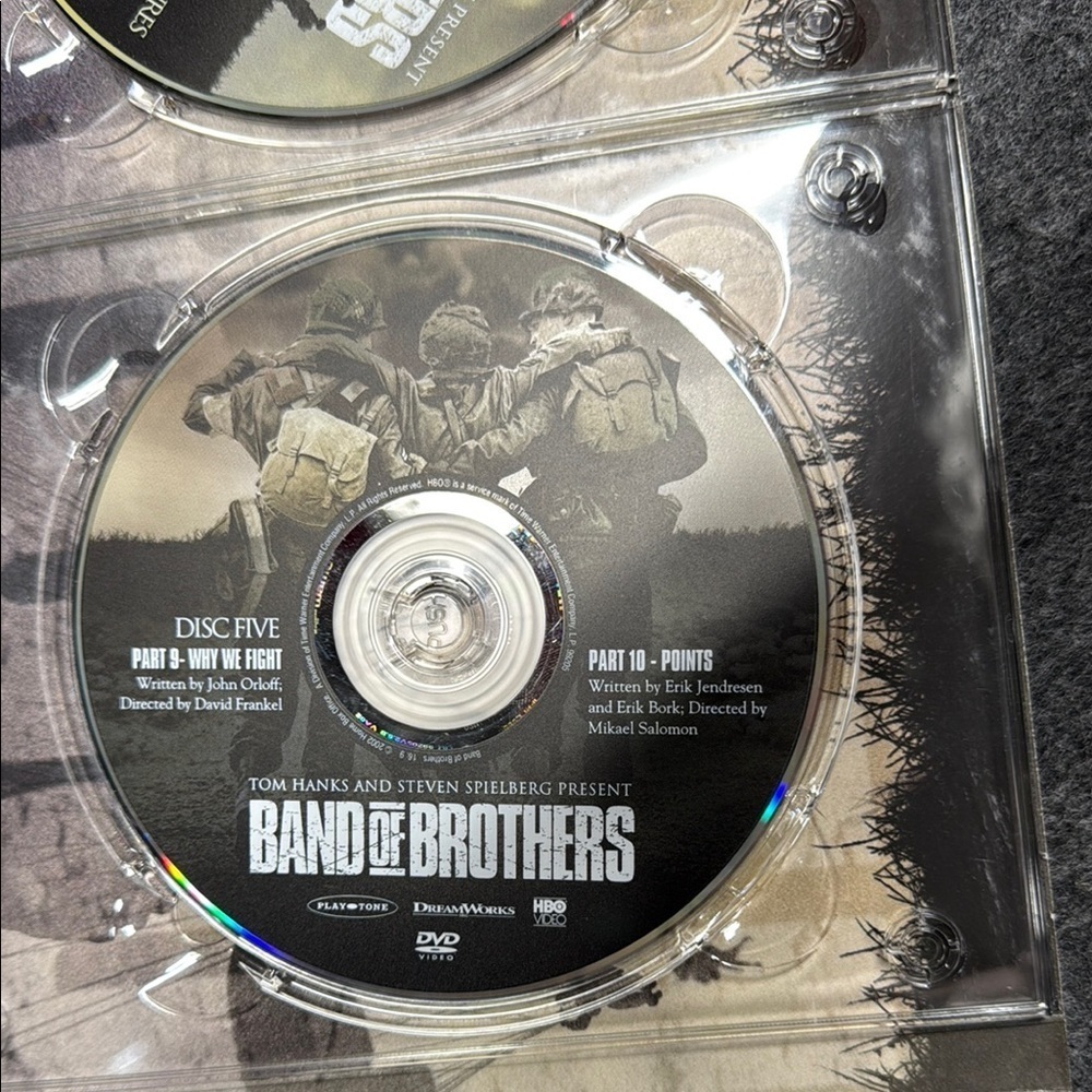 Band of Brothers DVD’s Camaraderie Themed Metal Tin Box - Picture 7 of 12